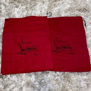 COPY - ✨NEW✨ Christian Louboutin Dust Bags (2) FREE GIFT WITH PURCHASE 😝